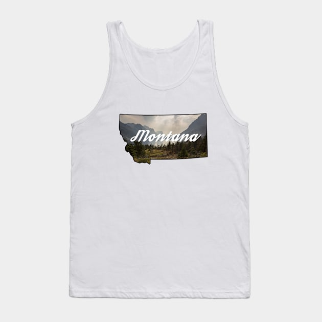 Montana State Tank Top by deadright